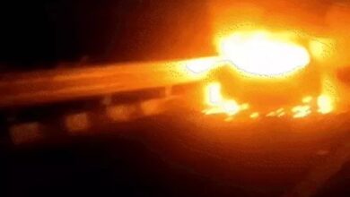 Car Catches Fire While Moving on Delhi-Mumbai Expressway; 6 Burnt Alive