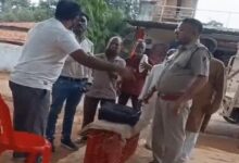TI Slaps Businessman in Dhamtari; Video Goes Viral