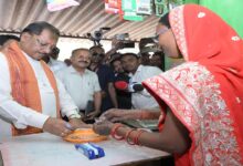 Good Governance Tihar: CM Vishnudeo Sai visits ‘Lakhpati Didi’s’ shop, personally pays for the items.