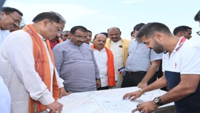 CM Sai Inspects Under-Construction Nalanda Campus: Issues Strict Directives on Quality and Timelines