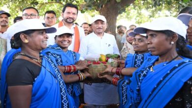 Good Governance Tihar: Women's Self-Help Group in Sarodhi Presents Basket of Local Products to CM Sai