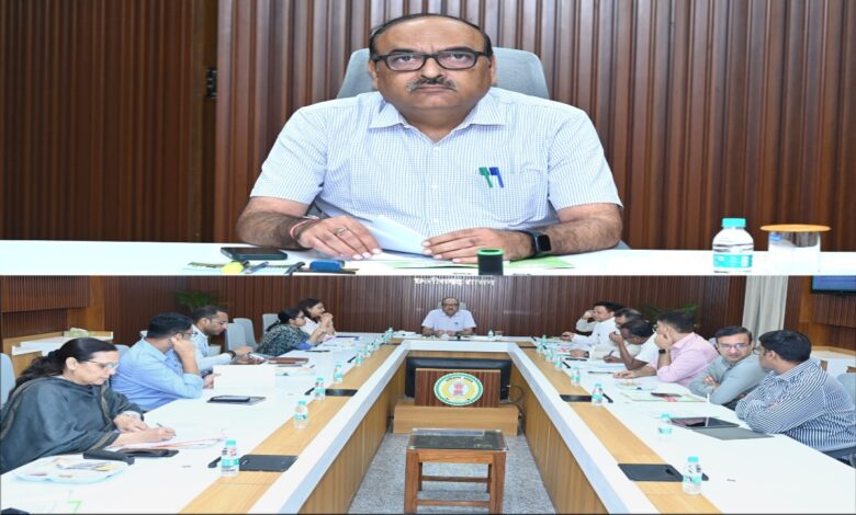 CAMPA Review Meeting Concludes Under the Chairmanship of the Chief Secretary; Directives Issued to Improve Connectivity in Forest Areas