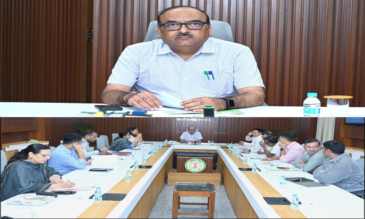 CAMPA Review Meeting Concludes Under the Chairmanship of the Chief Secretary; Directives Issued to Improve Connectivity in Forest Areas