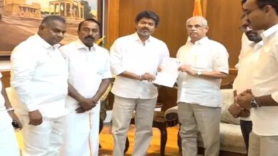 Vijay to meet the Governor again today: Letter of support from 113 MLAs submitted; 118 required for a majority. Amit Shah to visit Bengal today.