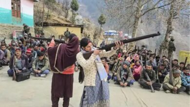 A Shield of Security in Kashmir: 1,500 Village Guards—Rural Personnel Equipped with Advanced Weapons—Are Performing 12-Hour Shifts.