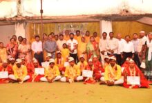 Chief Minister's Kanya Vivah Scheme: 65 Couples Tie the Knot in Jashpur; A Deaf-Mute Couple Also Performs the Seven Ritual Rounds