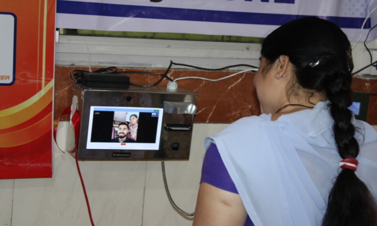 On Mother's Day, female inmates received the gift of a video calling system.