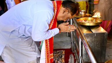 Chief Minister Vishnudeo Sai participated in the Harinam Sankirtan 'Namayajna' and prayed for the prosperity of the state.