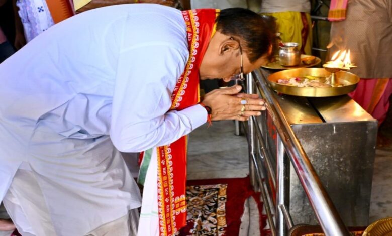 Chief Minister Vishnudeo Sai participated in the Harinam Sankirtan 'Namayajna' and prayed for the prosperity of the state.
