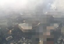 Family wiped out in Kumhari cylinder blast; 4 people, including a one-and-a-half-year-old girl, burned alive.
