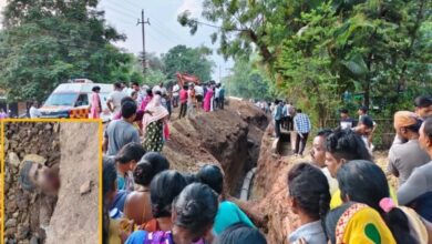 बालोद में बड़ा हादसा: सीवरेज लाइन खुदाई के दौरान धंसी मिट्टी, 4 मजदूर नाली में दबे; मौत की आशंका