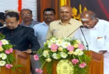 N. Rangasamy becomes Chief Minister of Puducherry for the fifth time; CM announcement likely in Kerala today.