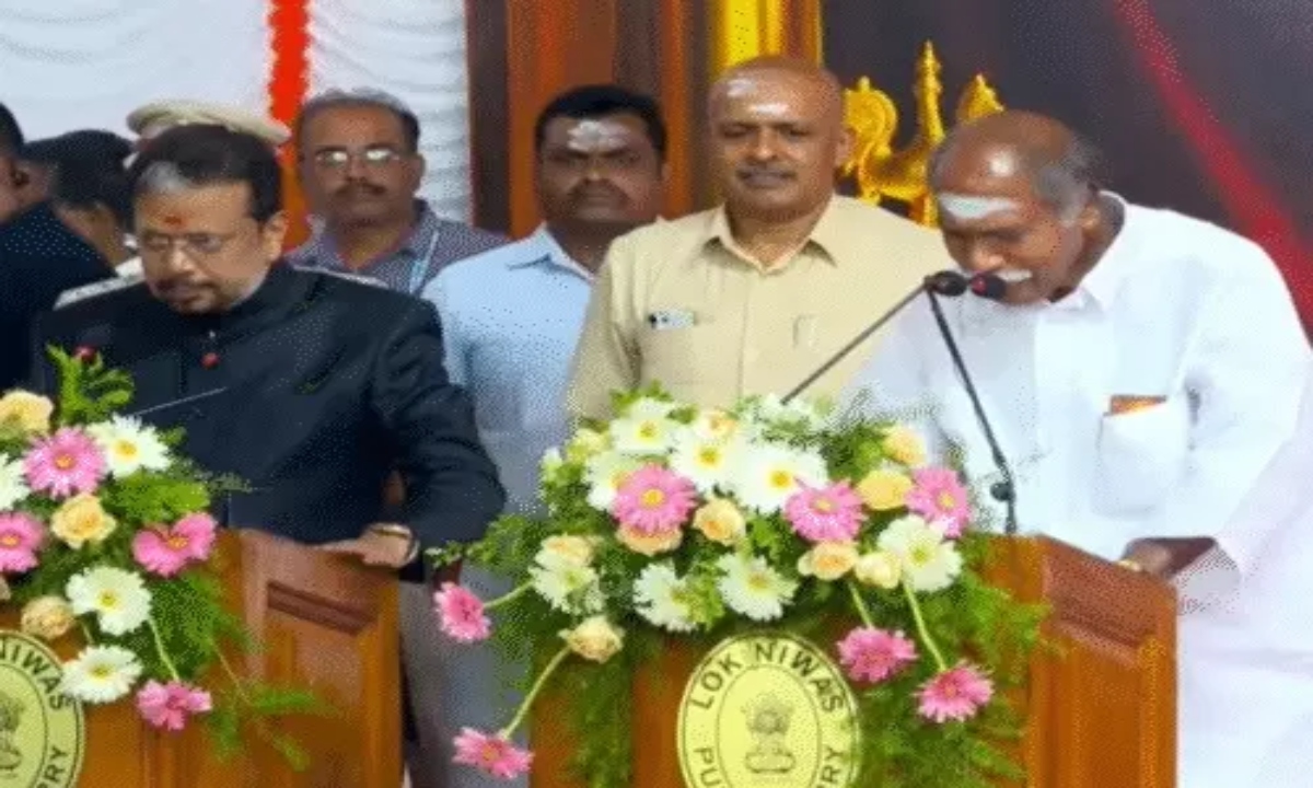 N. Rangasamy becomes Chief Minister of Puducherry for the fifth time; CM announcement likely in Kerala today.