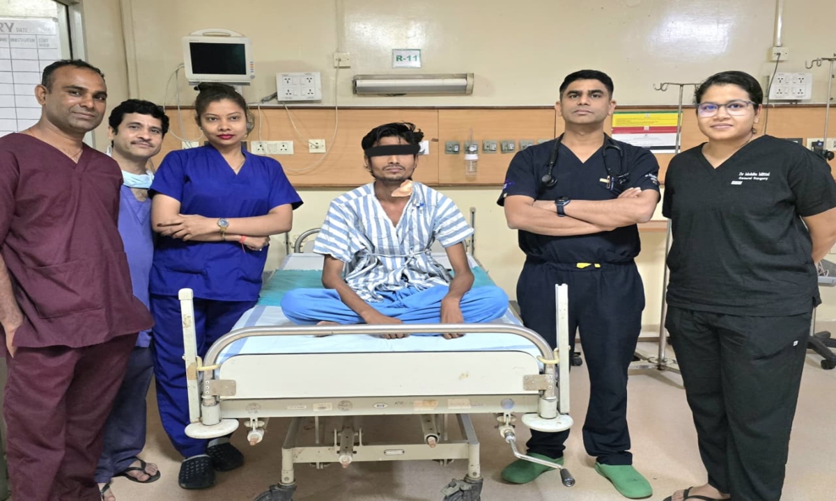 Young Man Troubled by Coughing Up Blood for 10 Years Gets a New Lease on Life; High-Risk Surgery Performed at Ambedkar Hospital