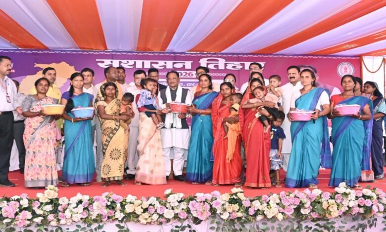 CM Sai's 'Chaupal' in Lemru: Says — Serving the People is the Government's Foremost Duty