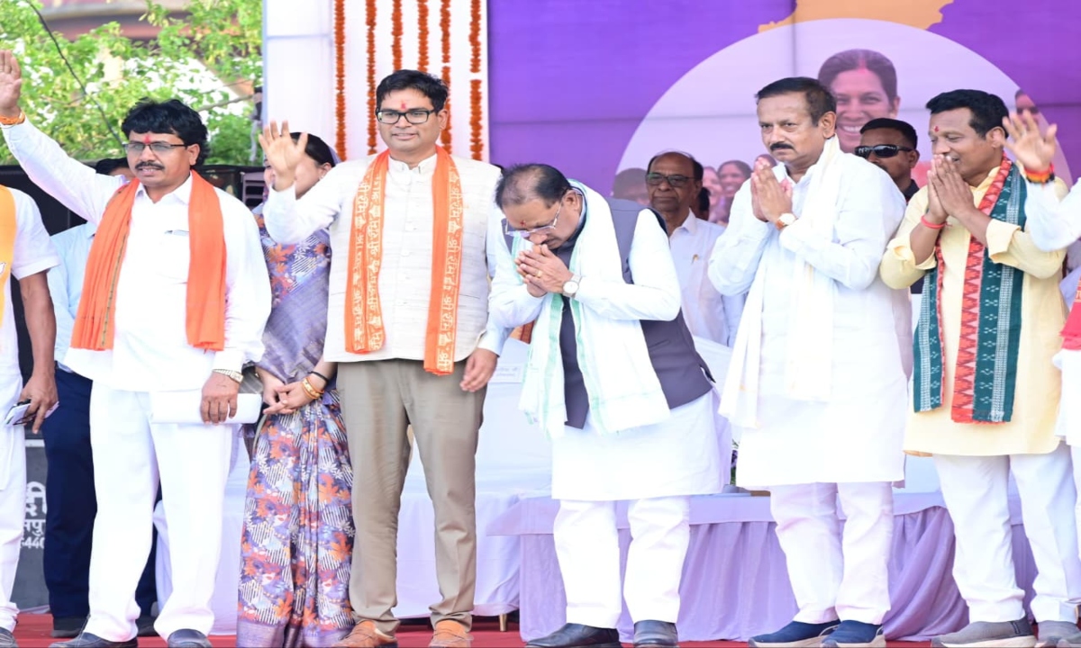 Raigarh Receives a Gift of Development Works Worth ₹102 Crore: CM Sai Says—"The People's Trust Is Our Greatest Strength"