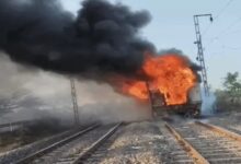 Fire Breaks Out in Two Coaches of Trivandrum Rajdhani; Passengers Evacuated Within 15 Minutes
