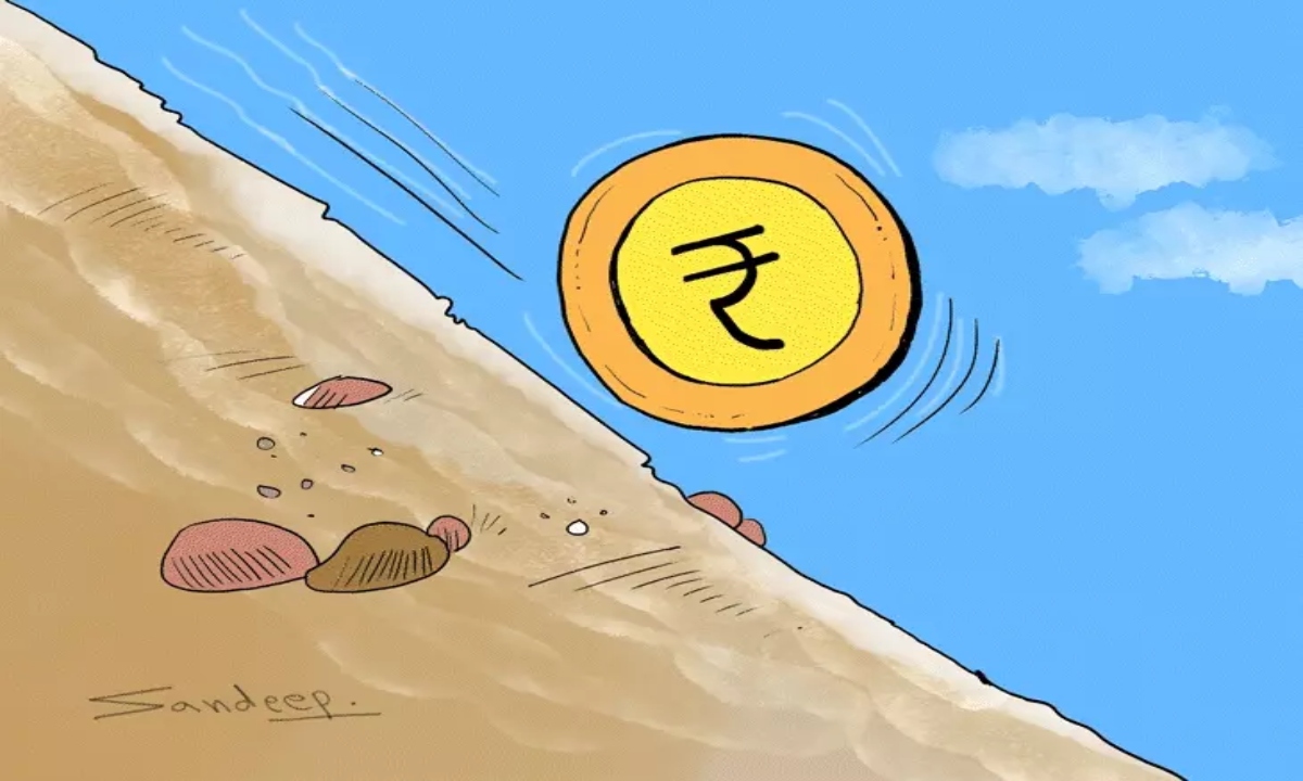 Rupee Hits Record Low, Reaching 96.18 Per Dollar for the First Time; Sensex Plunges 1,000 Points