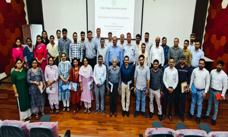 Deliberations on Data Harmonization at State-Level Workshop