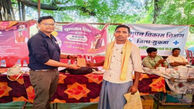 35 Certificates Distributed on the Spot at Jhapra Good Governance Camp; Farmers' AgriStack Registration Also Conducted