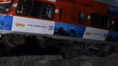 Three coaches of the Ujjaini Express derailed in Rishikesh.