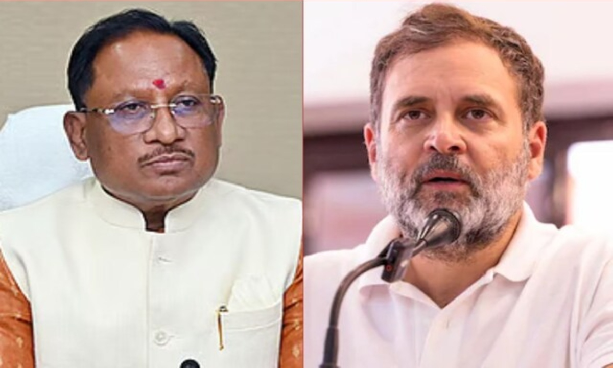 Chief Minister Vishnudeo Sai expresses strong objection to Rahul Gandhi's remarks, targets Congress.