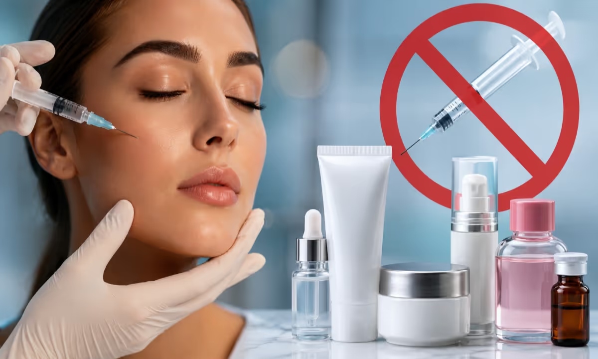 Injectable beauty products are not cosmetics.