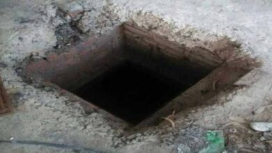 Worker dies while cleaning septic tank.