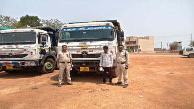 Administration Cracks Down on Illegal Mining; Central Flying Squad Seizes 4 Hyva Trucks