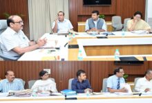 Chief Secretary Reviews Rail Projects