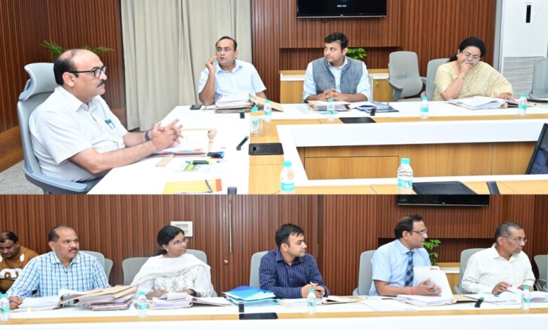 Chief Secretary Reviews Rail Projects