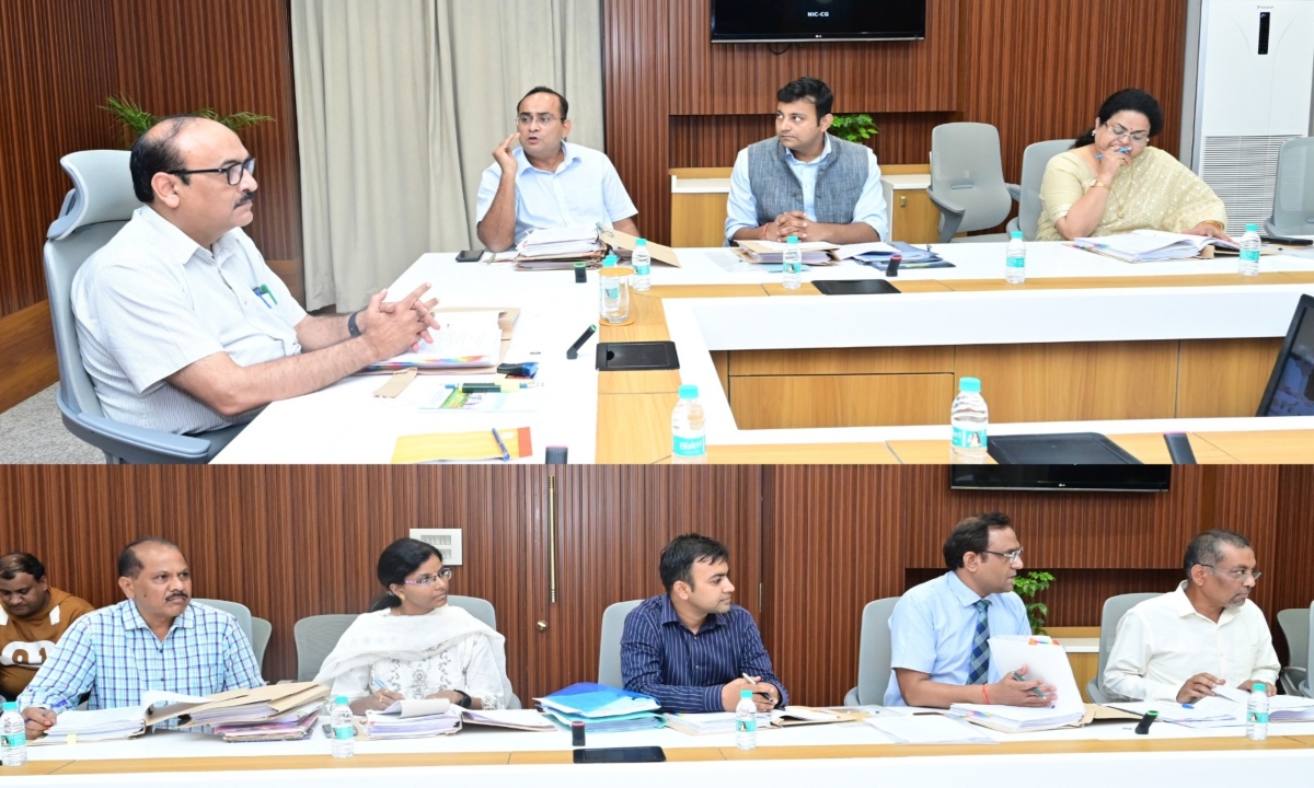 Chief Secretary Reviews Rail Projects