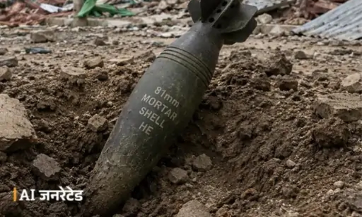 Pakistani Mortar Shell Found in Poonch
