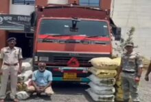 Major Police Action: 6 Quintals of Ganja Worth ₹3 Crore Seized