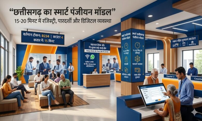 Chhattisgarh's Smart Registration Model Becomes a New Symbol of Good Governance