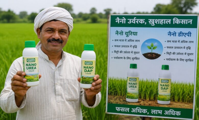 Nano Urea and Nano DAP: Farmers' New Choice—An Option for Better Yields at Lower Cost.
