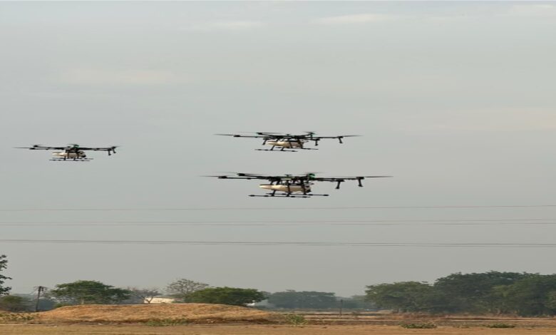 Dhamtari Becomes the Country's First District: Farmers to Receive Drone Sprayer Facility Through PACS Societies