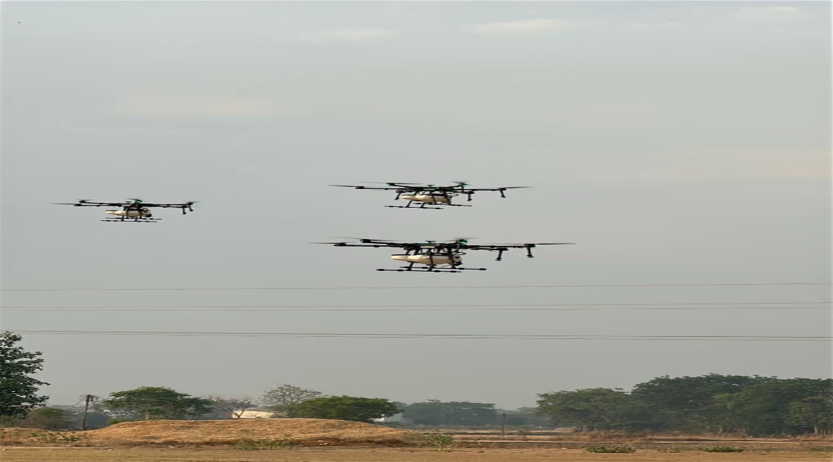 Dhamtari Becomes the Country's First District: Farmers to Receive Drone Sprayer Facility Through PACS Societies