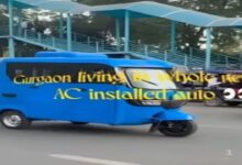 A Solution for Relief Amidst Scorching Heat: AC-Equipped Auto-Rickshaw Hits City Streets; Video and Photos Go Viral