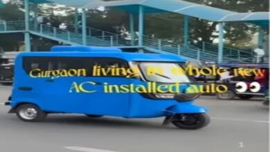 A Solution for Relief Amidst Scorching Heat: AC-Equipped Auto-Rickshaw Hits City Streets; Video and Photos Go Viral
