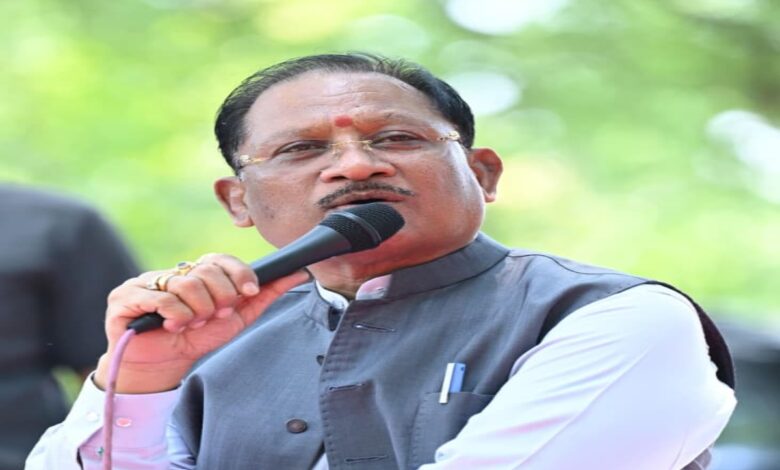 Chief Minister Sai reached Kondapalli, a remote village in Bijapur, on the occasion of Good Governance Festival.
