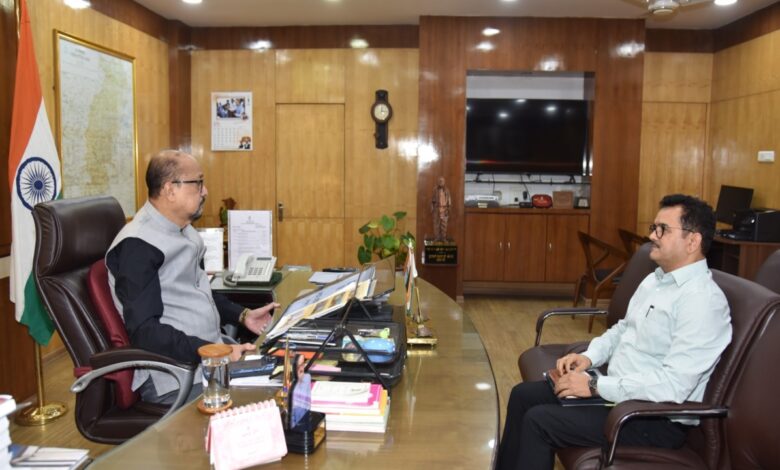 Governor Ramen Deka emphasized the scientific mining of sand and termed environmental conservation a priority.