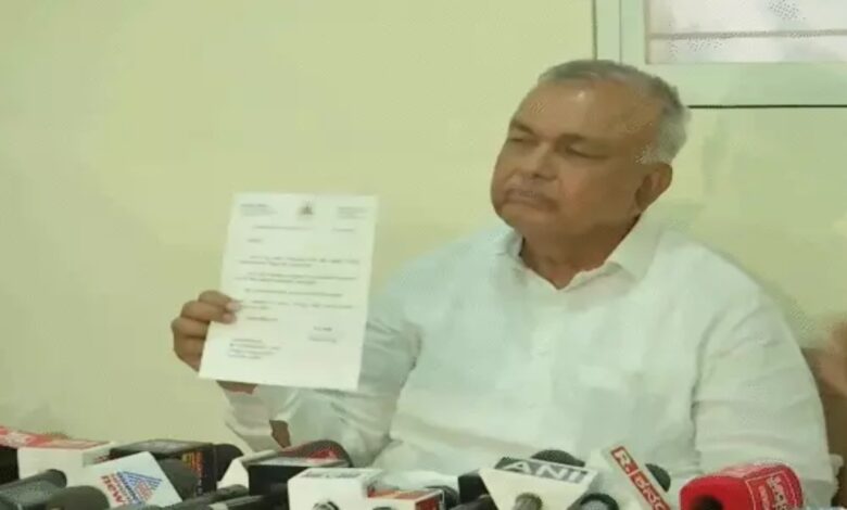Discord in Karnataka Cabinet: Minister Ramalinga Reddy resigns after not getting preferred portfolio.