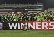 Pakistan defeated Australia to win their third consecutive ODI series.