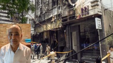 Delhi hotel fire: Hotel cook arrested in connection with the deaths of 21 people; questioning of several others underway.