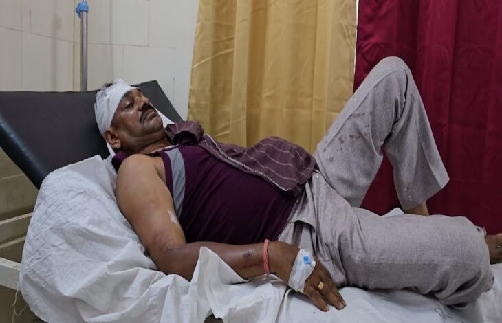 Raipur police team attacked in Kaushambi; one constable critically injured, 5 arrested.