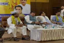 Speaking at the AAP conference in Raipur, Sanjay Singh said, "Do not back down if you have to go to jail for the sake of the people."