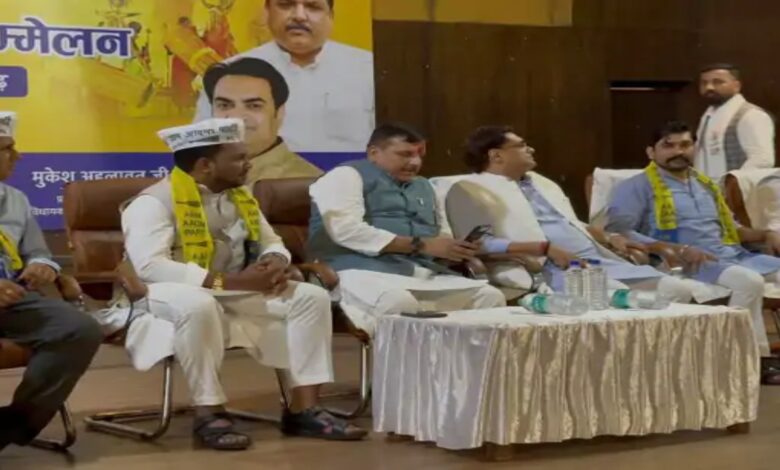 Speaking at the AAP conference in Raipur, Sanjay Singh said, "Do not back down if you have to go to jail for the sake of the people."