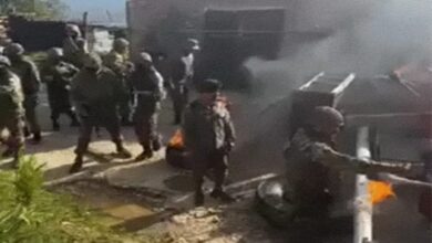 Protest against Assam Rifles in Manipur turns violent: Women dismantle bunker; 22 injured in clash.