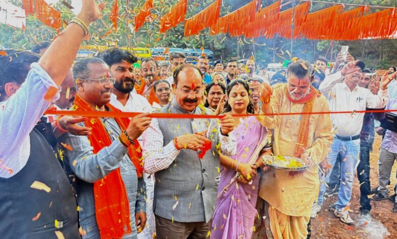 Inauguration and groundbreaking for development works worth ₹7.19 crore in Kirandul